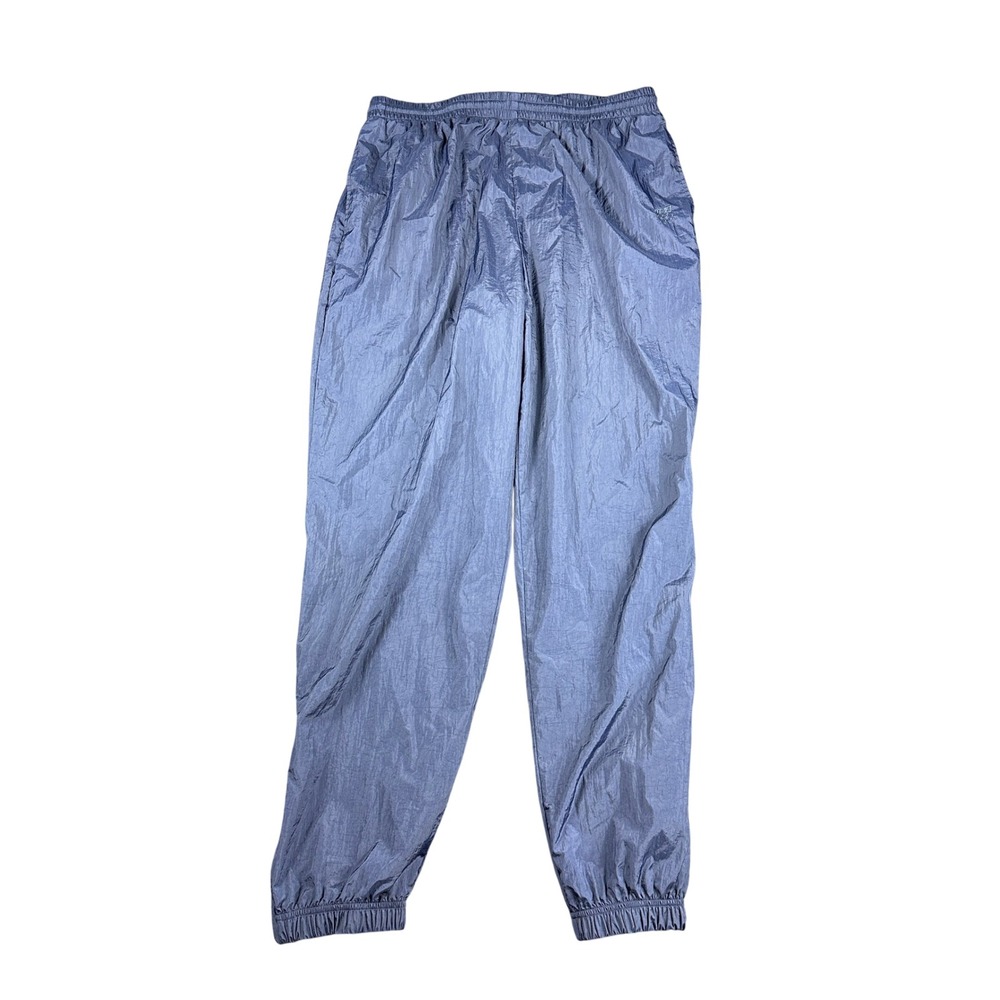 Vintage USA Olympic JCPenney Mens Navy Blue Nylon Track Pants Joggers Large